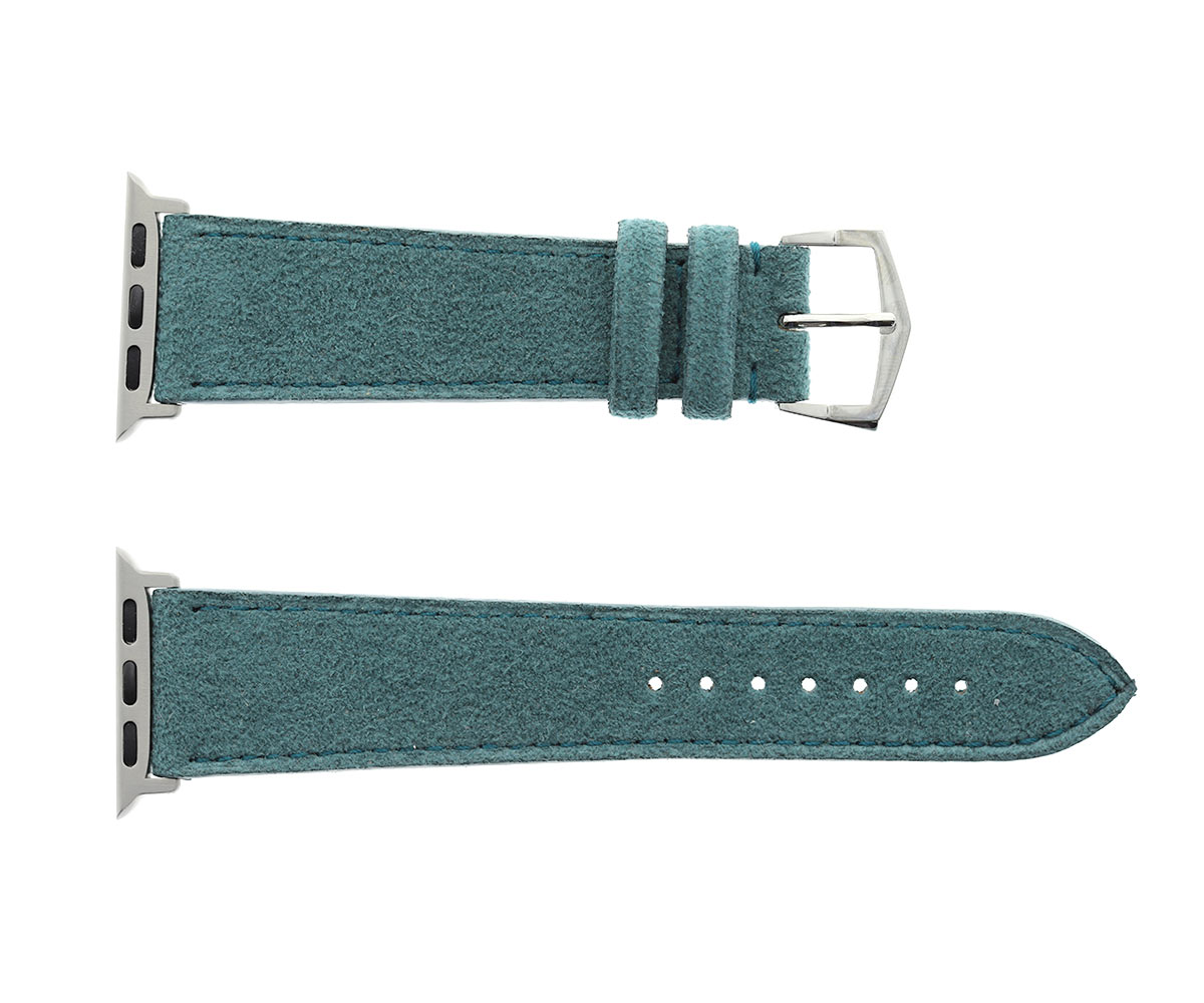 Indigo Blue Alcantara strap (Apple Watch All Series)