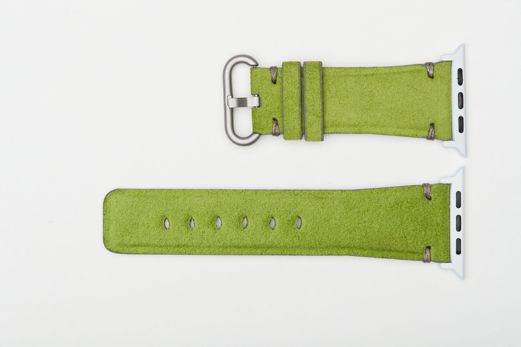 Original Alcantara Strap (Apple Watch All Series) / SPRING GREEN