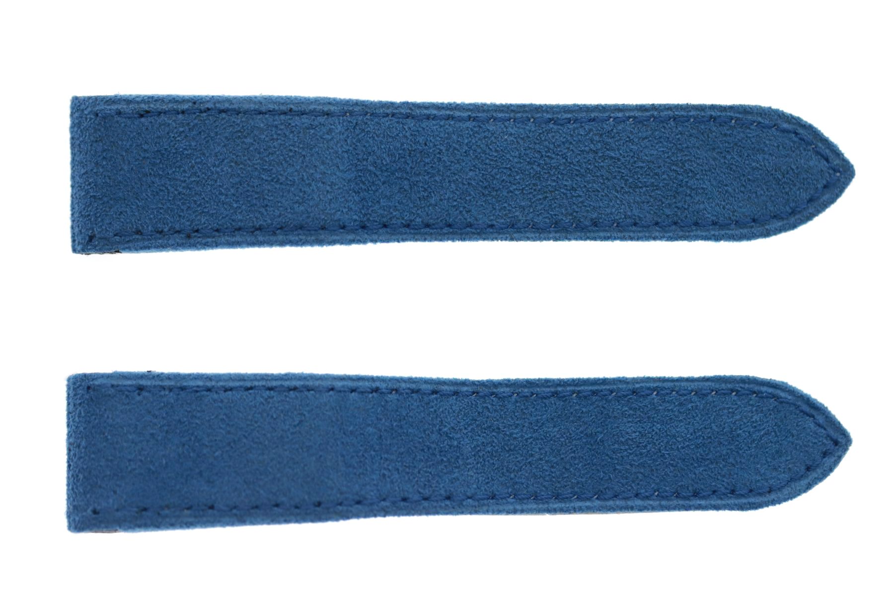 Blue Jeans Alcantara strap for Cartier Santos 100 XL