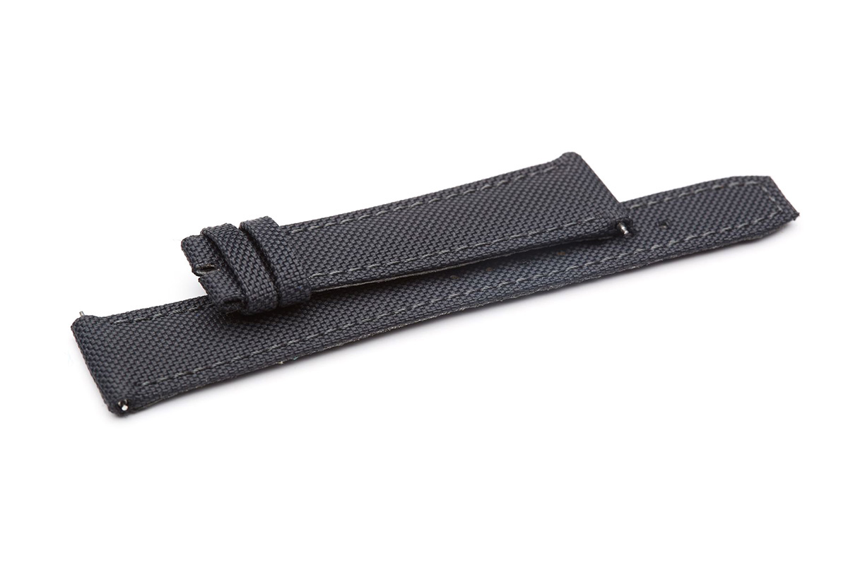 Black Cordura strap 20mm A.Lange and Sohne style