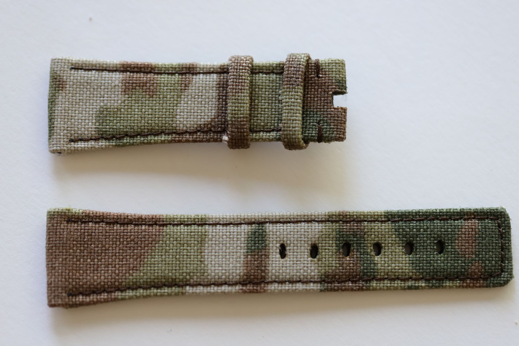 Cordura® Strap (Apple Watch All Series) / GREEN ARMY CAMOUFLAGE