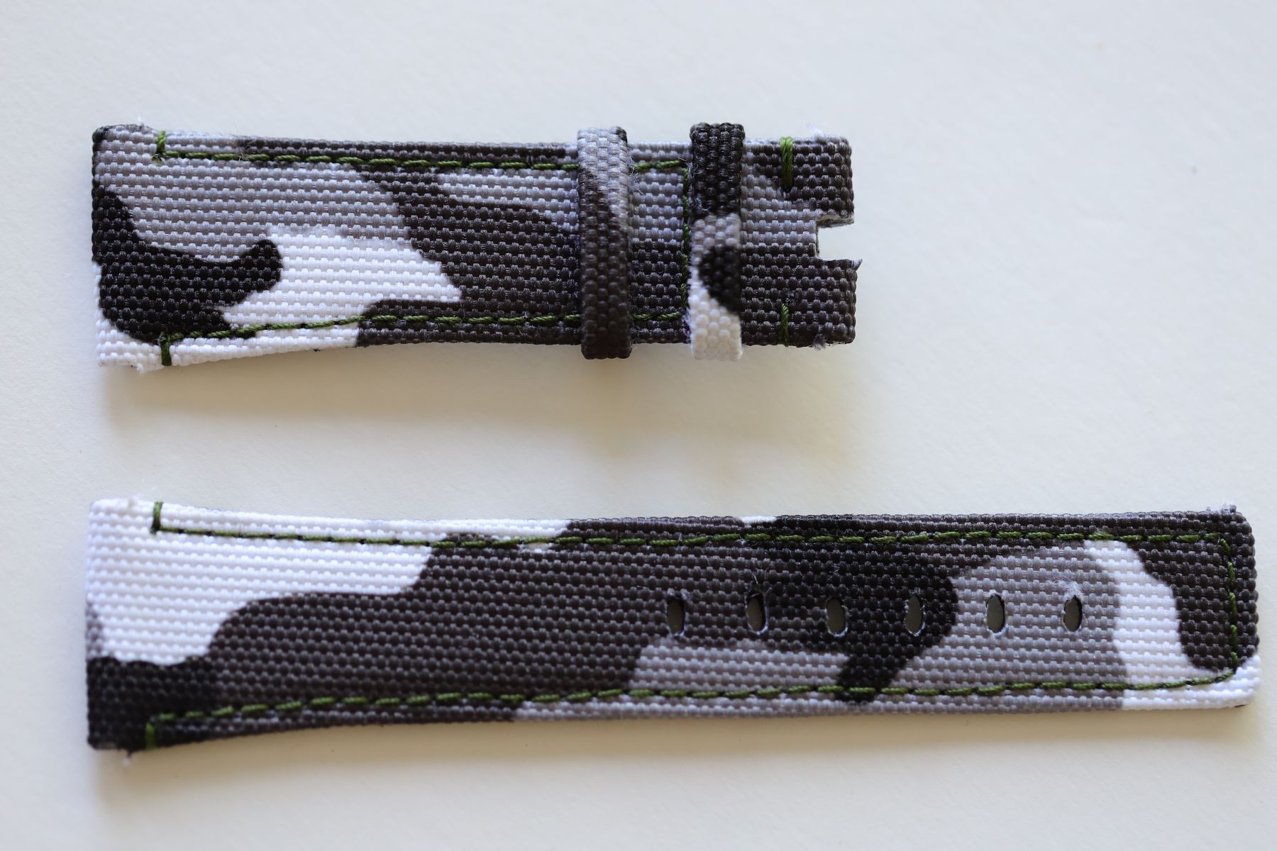 Safari Brown Camouflage Cordura® Panerai style strap