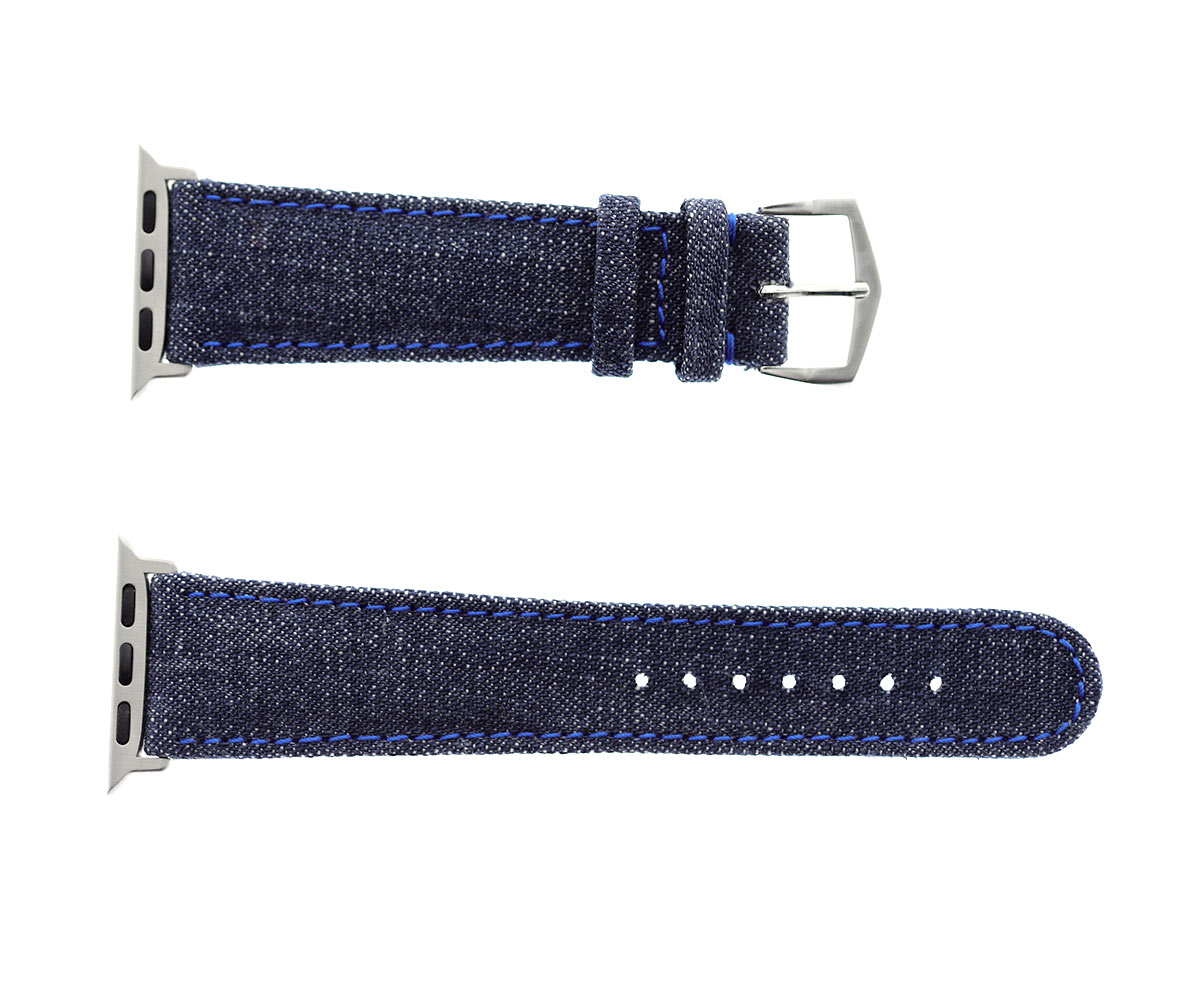 Japanese Denim Strap (Apple Watch All Series) / DARK BLUE