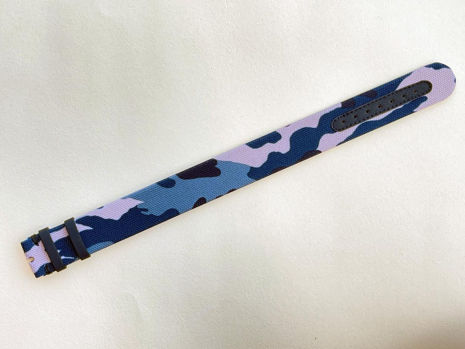 Blue Camouflage Cordura ONE PIECE Band 22mm for Tudor Pelagos FXD