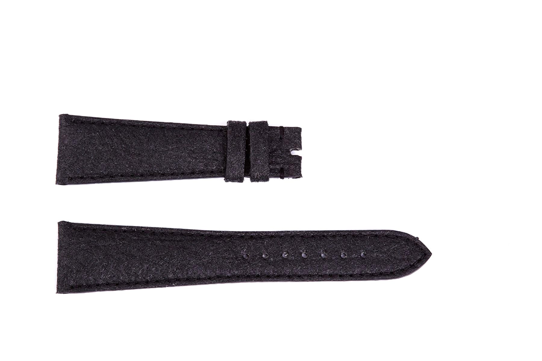 Onyx Black Matte Strap from bio-based Pinatex leather for General style timepieces