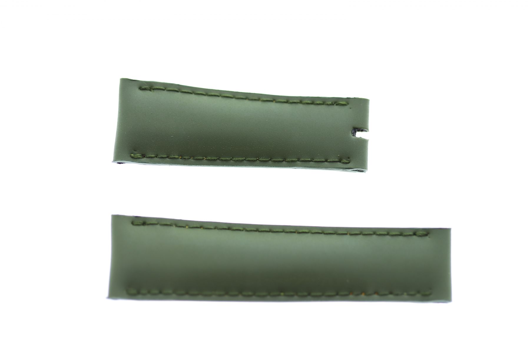 Military Green Recycled Rubber strap 21mm Rolex Sky-Dweller style