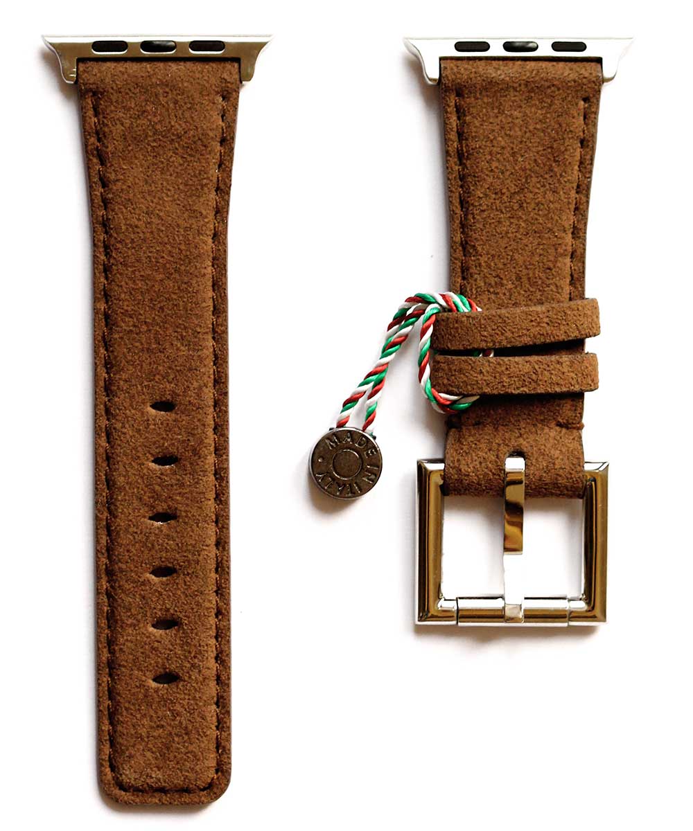 Original Alcantara strap (Apple Watch All Series) / CAPPUCCINO BROWN