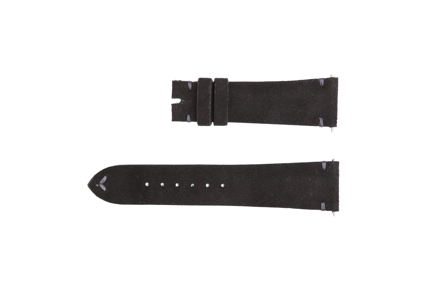 NJ12 Eclipse Black Alcantara Classic strap