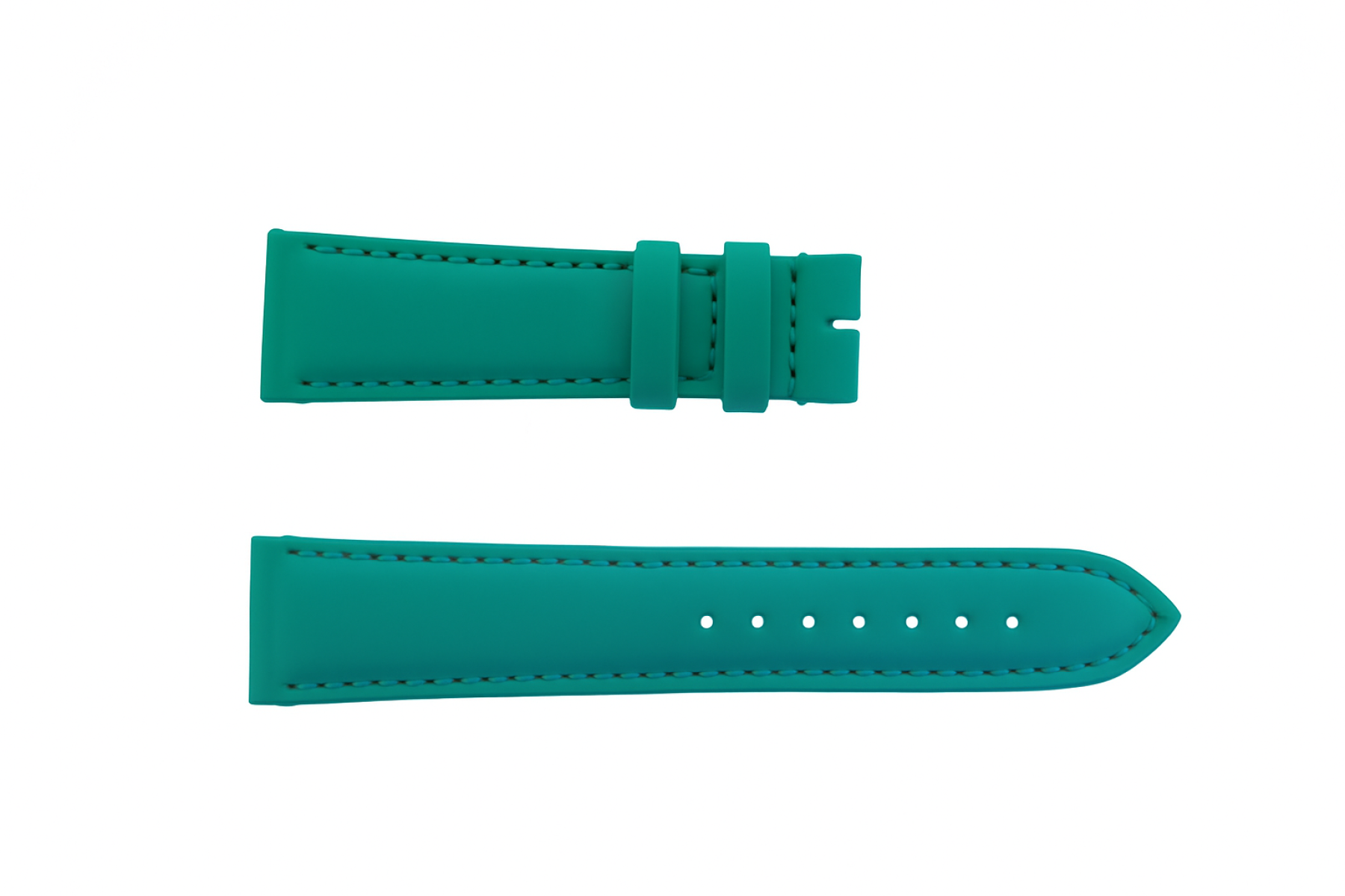 Ceramic Green Italian Corn Bio-based vegan leather strap 22mm Franck Muller Casablanca style