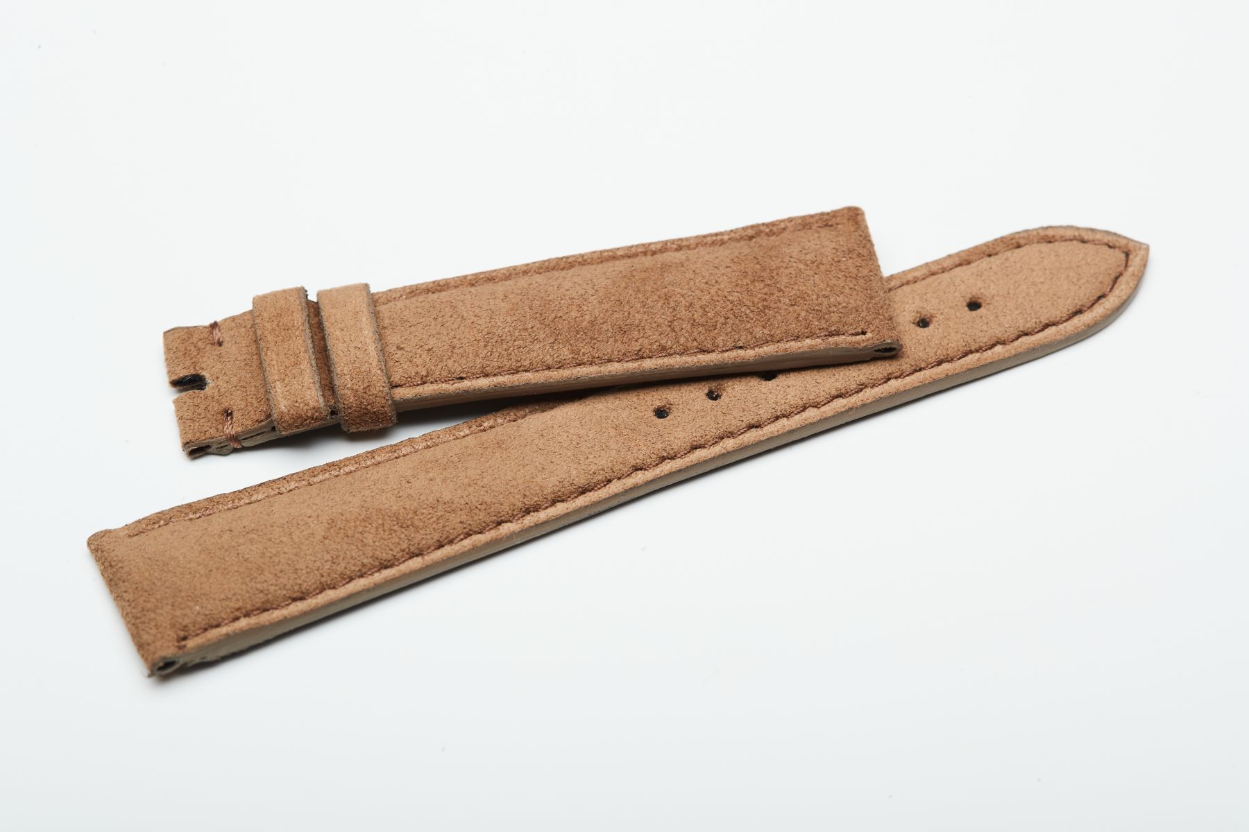 NJ2 Beige Toast Alcantara Classic strap