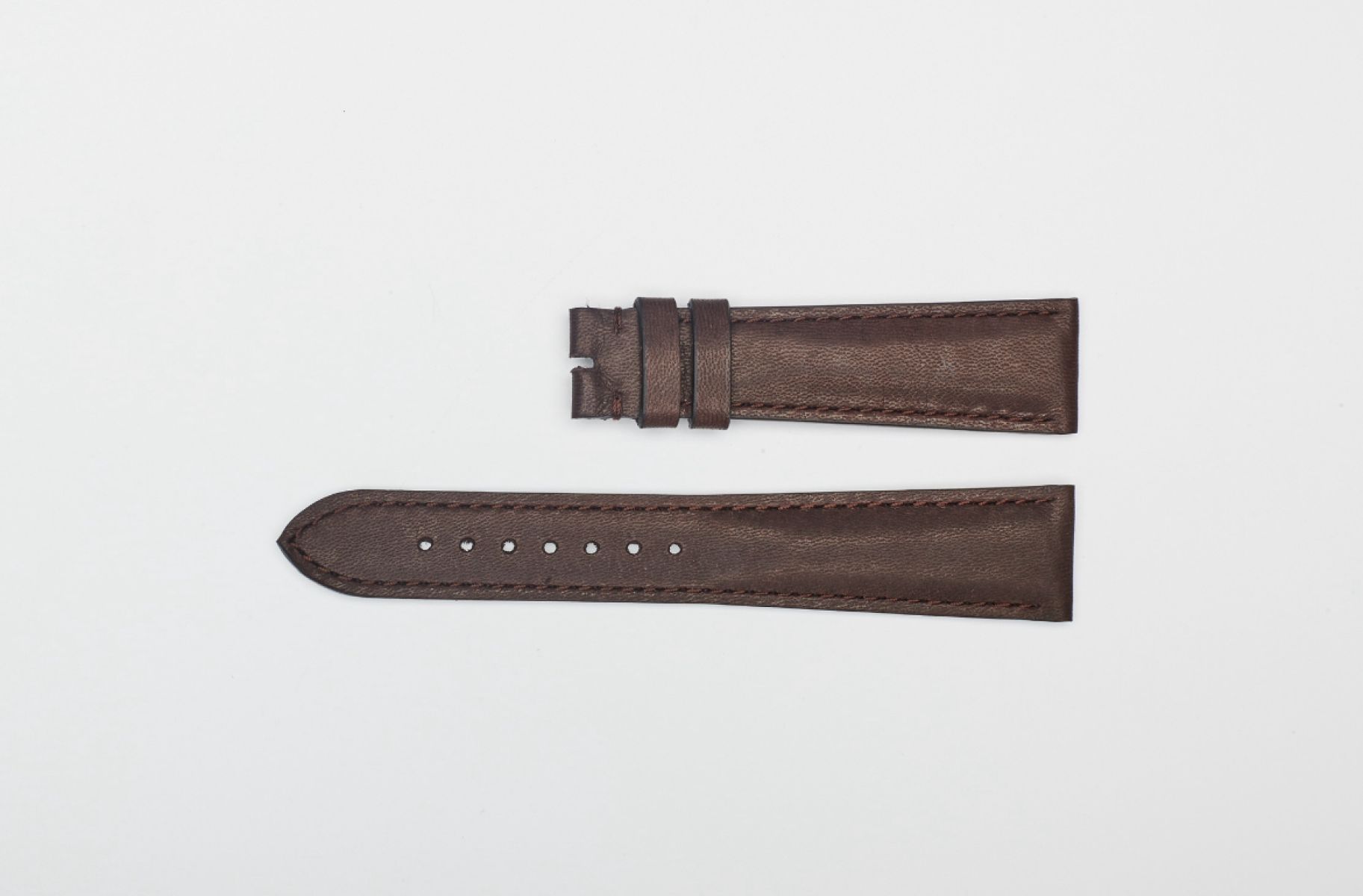 NJ772 Espresso Brown Vacona leather Classic strap