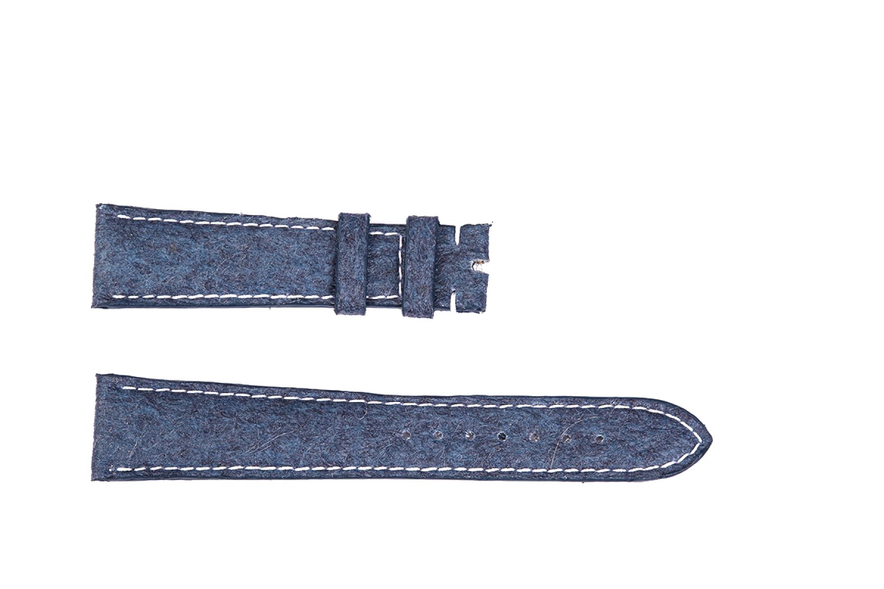Blue Indigo Pinatex Strap 16mm, 18mm, 19mm, 20mm, 21mm, 22mm General style