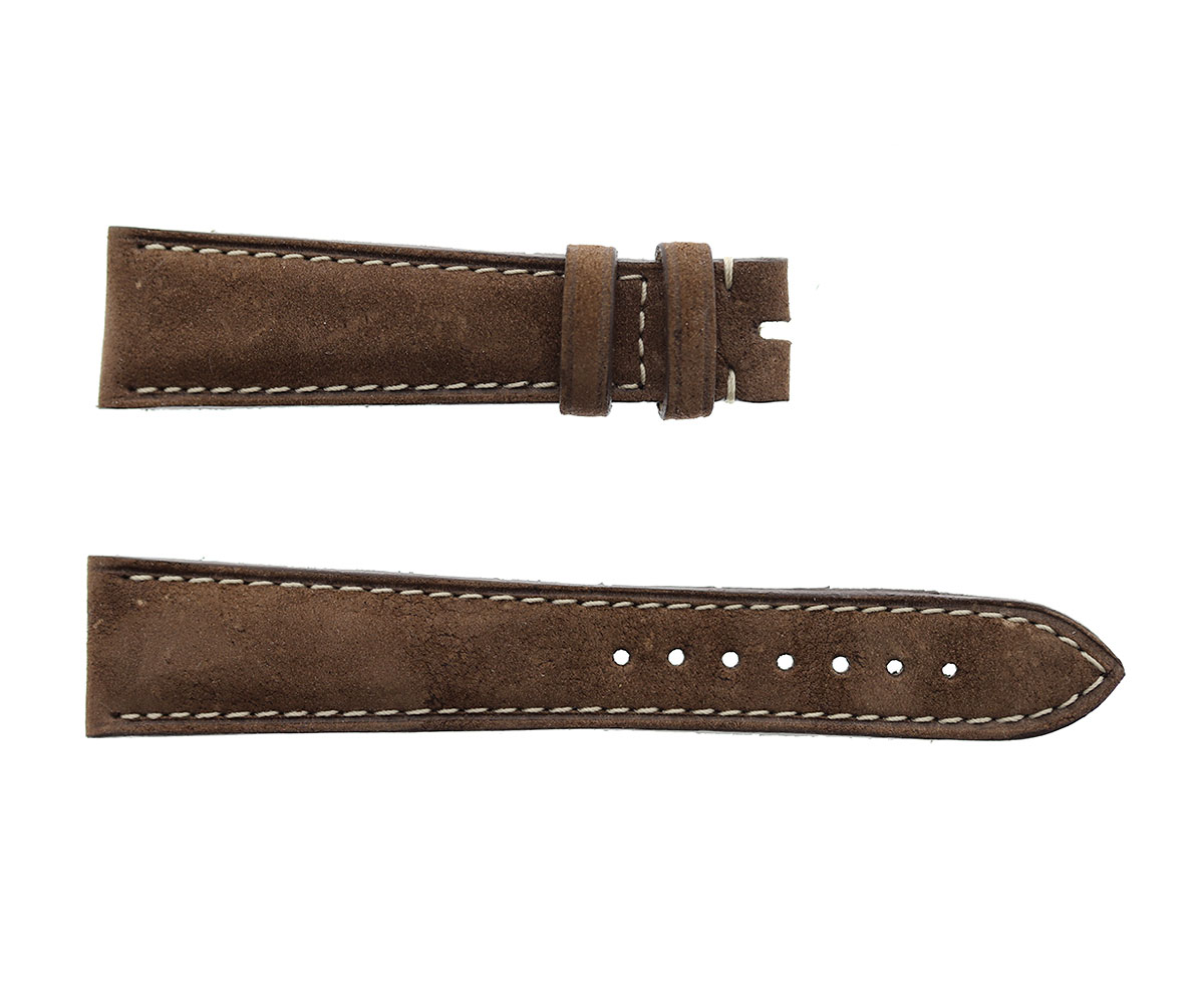 NJ801-KU Cigar Brown Kudu Reverse (Antelope) leather strap